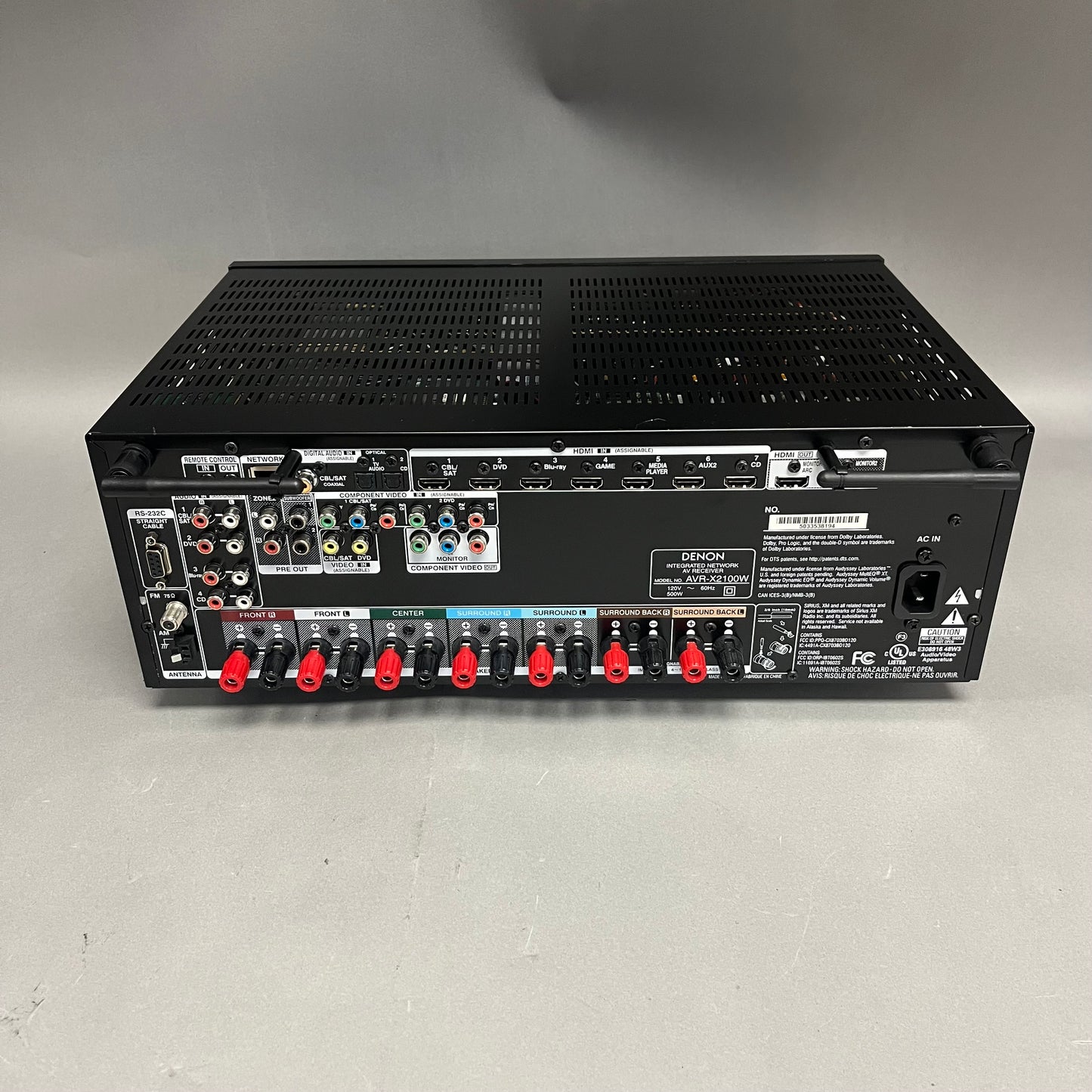 Denon AVR Recevier X21OOW