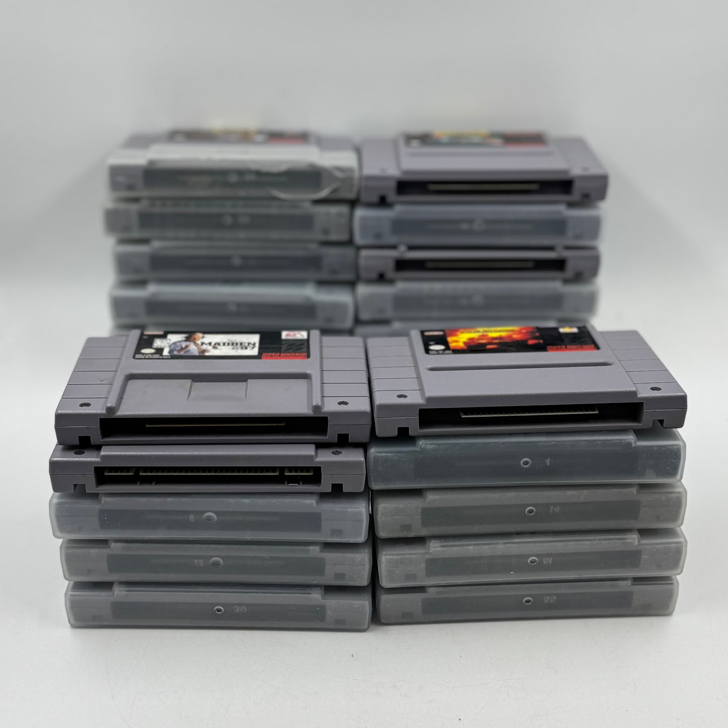 Lot of 22 Super Nintendo SNES Games