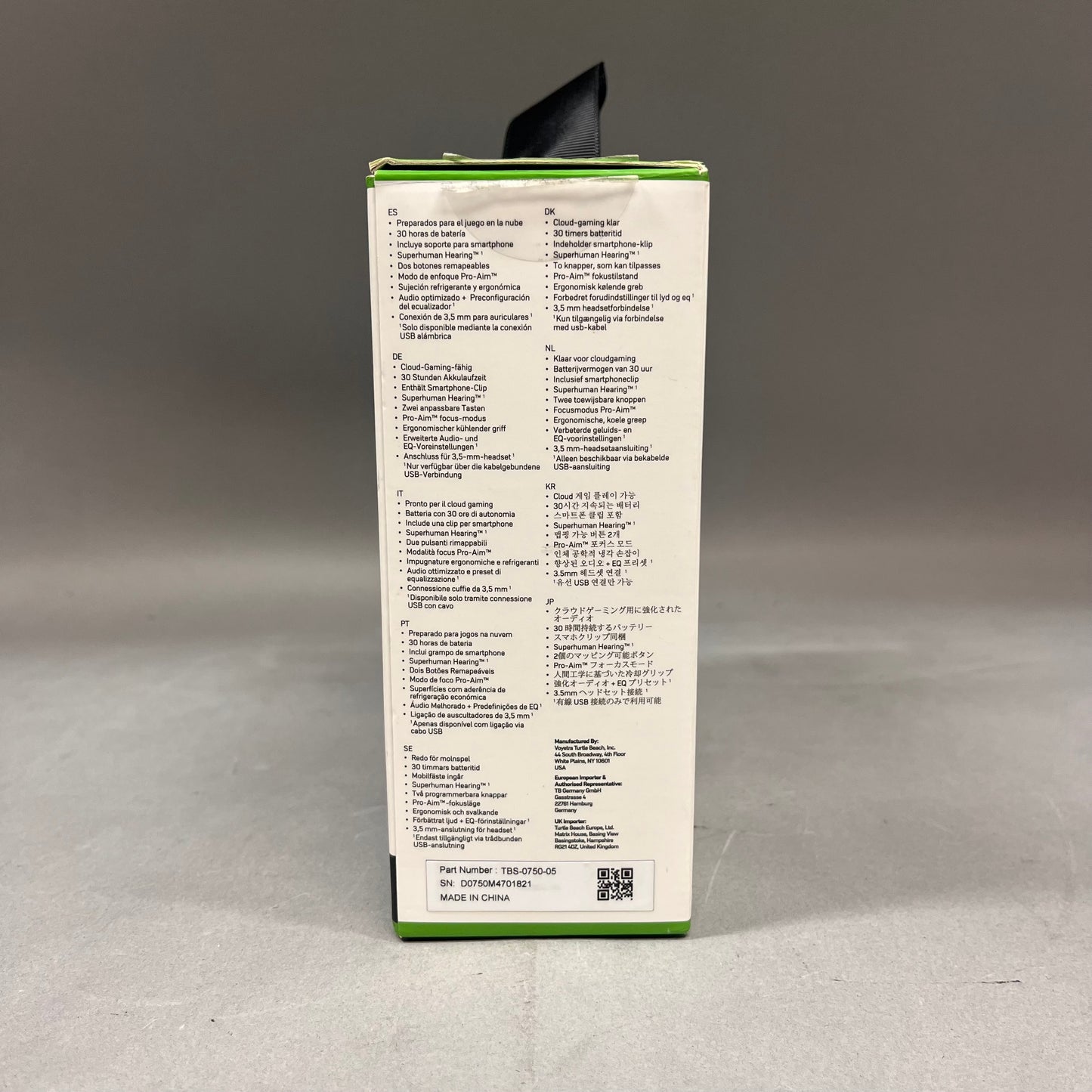 Microsoft Recon Cloud Black TBS-0750-05 For Xbox Series X/S