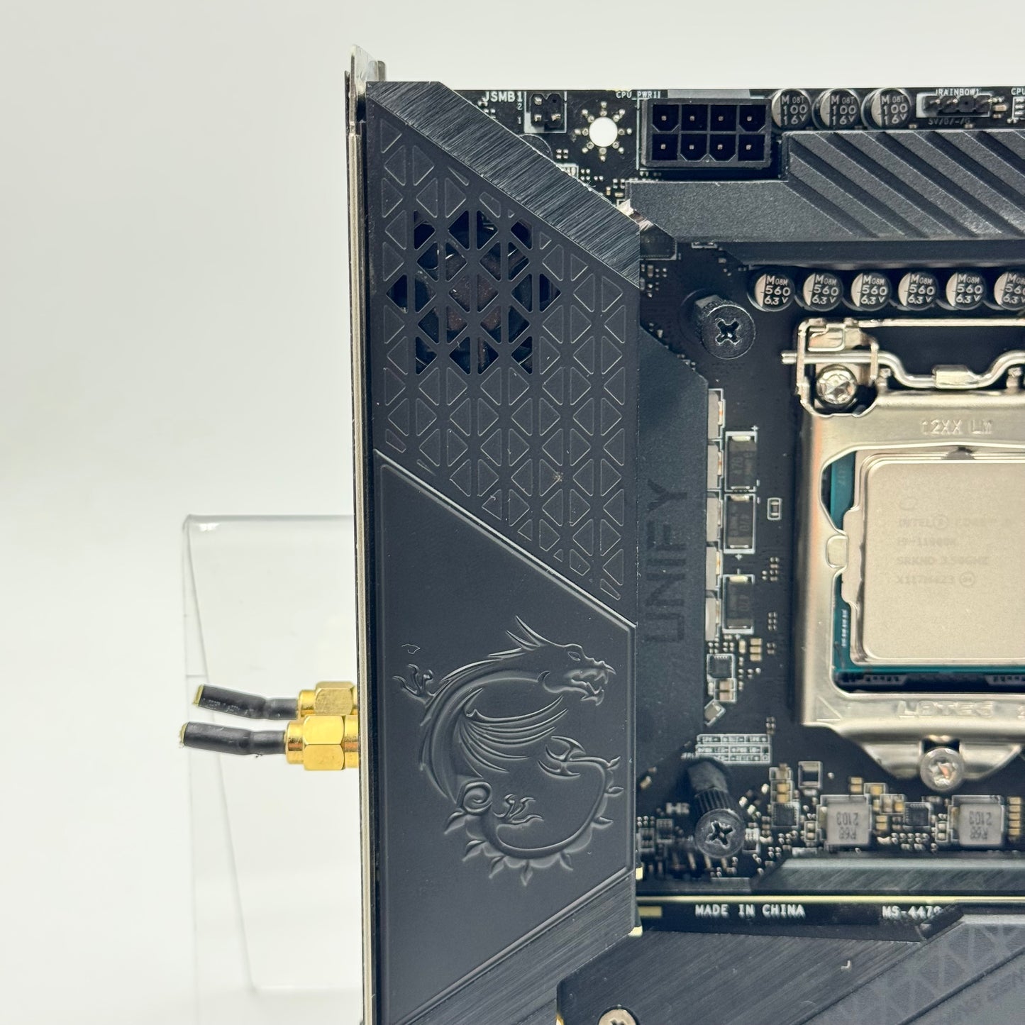 Motherboard CPU Combo MSI MEG Z590I UNIFY Intel i9-11900K 32GB RAM 1TB SSD