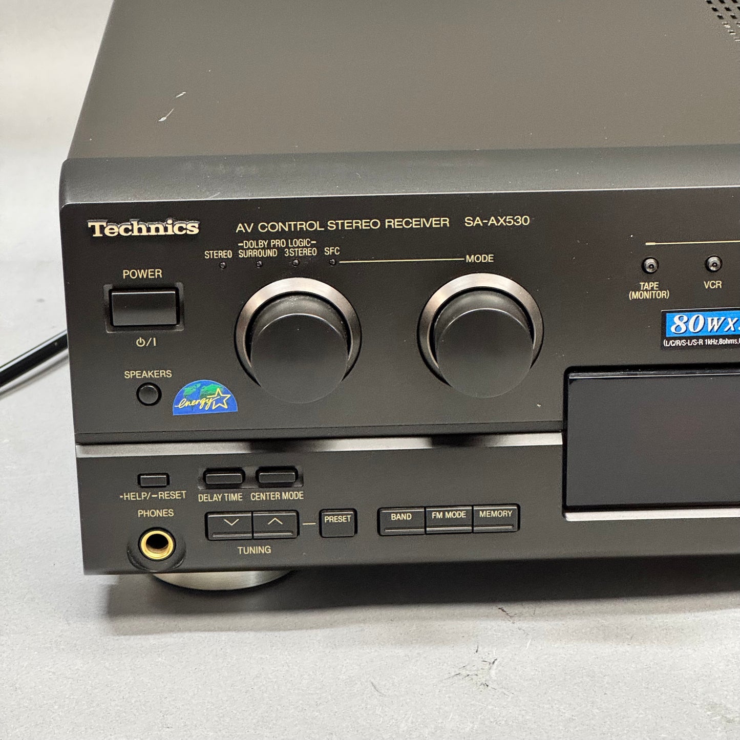 Technics SA-AX530 AV Control Stereo Receiver