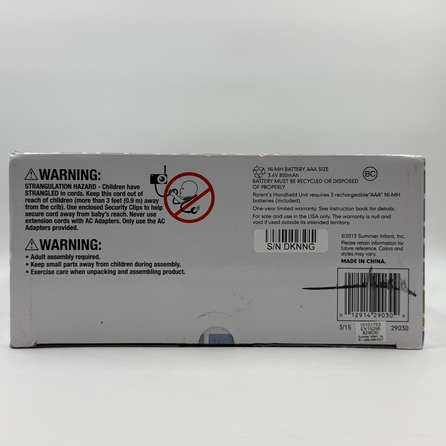 New Suresight Summer Digital Color Baby Monitor 29030