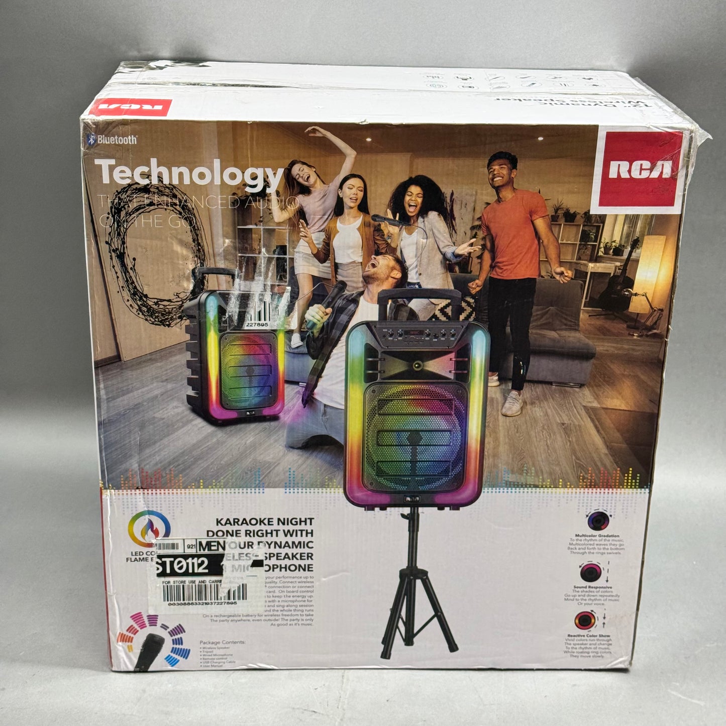 New RCA Disco-12 Wireless Speaker