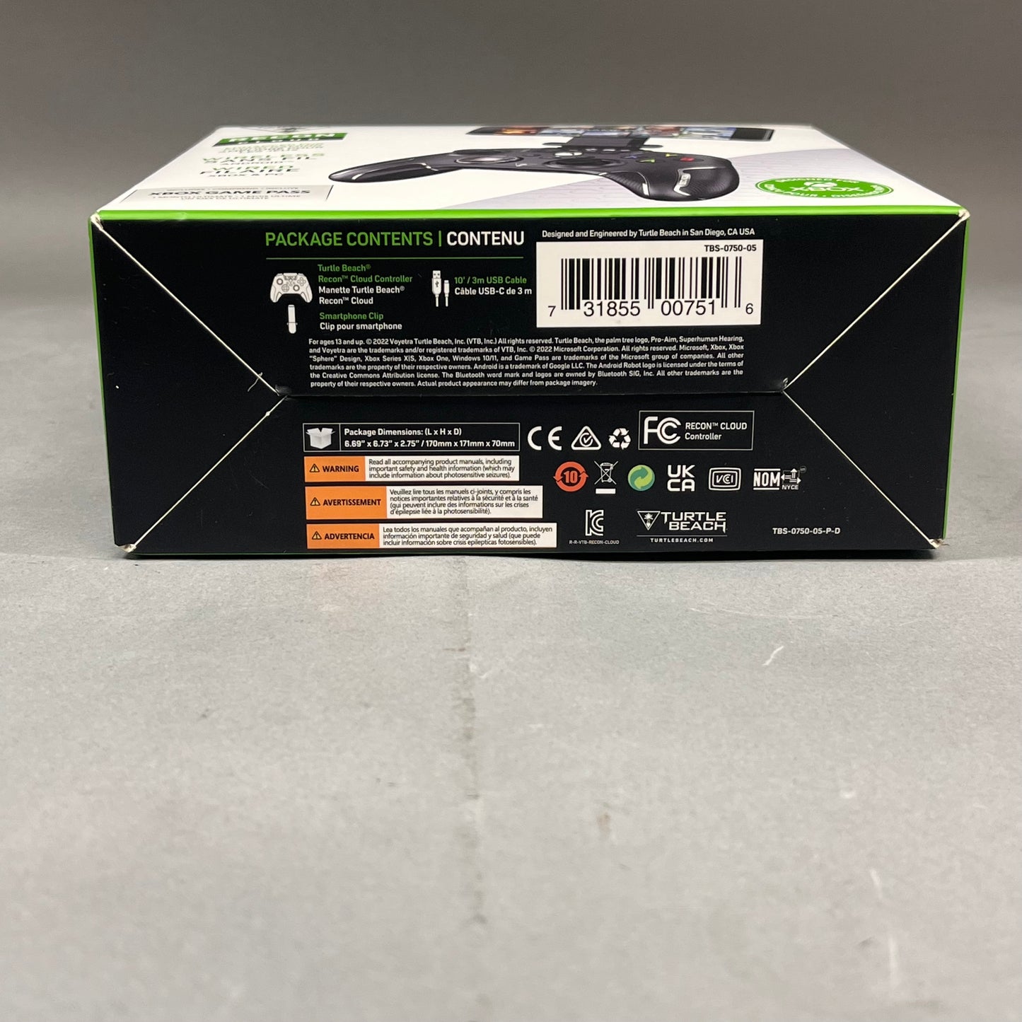 Microsoft Recon Cloud Black TBS-0750-05 For Xbox Series X/S