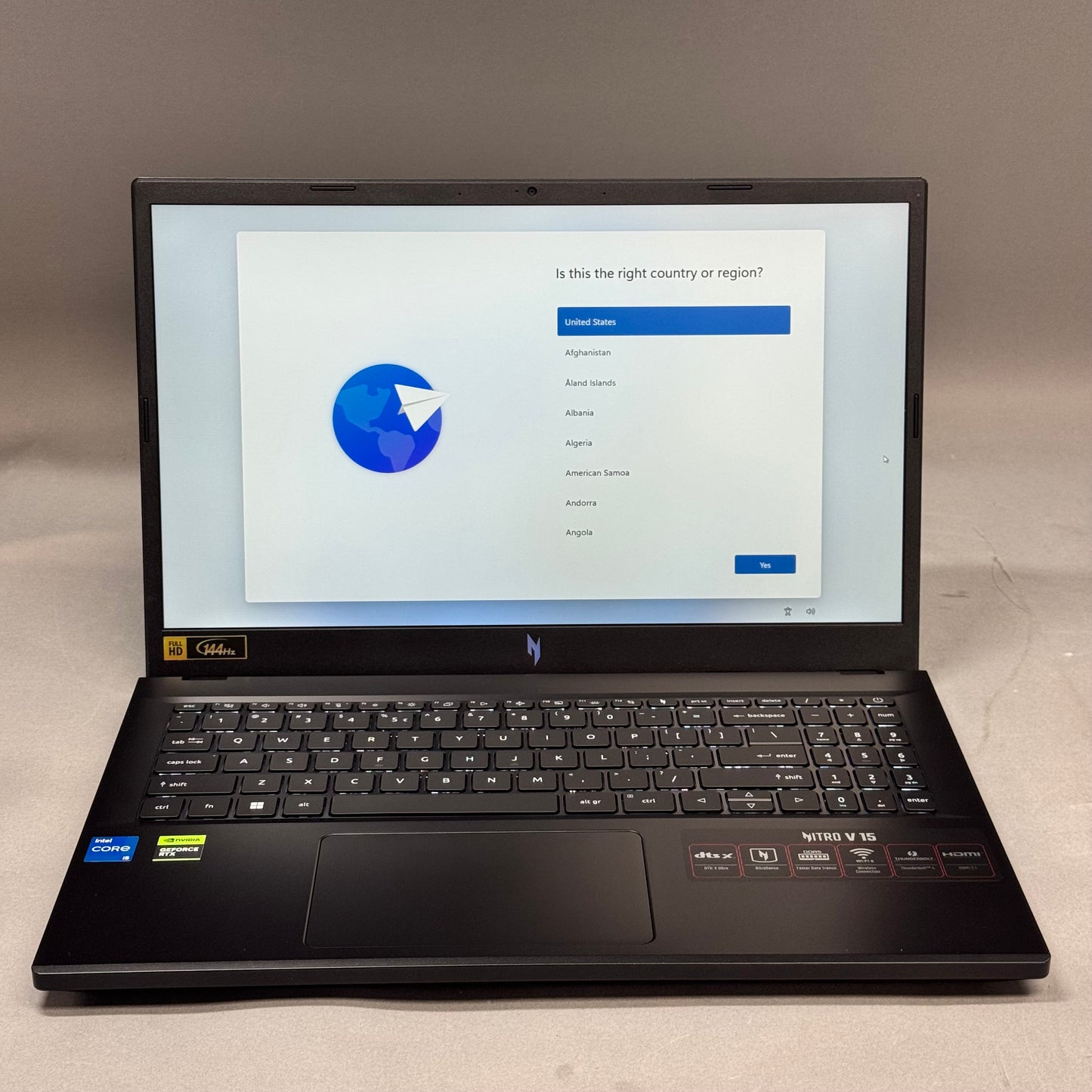 Acer Nitro V 15 ANV15-51-54UL 15.6" i5-13420H 2.10GHz 32GB RAM 512GB SSD 1TB SSD GeForce RTX 3050