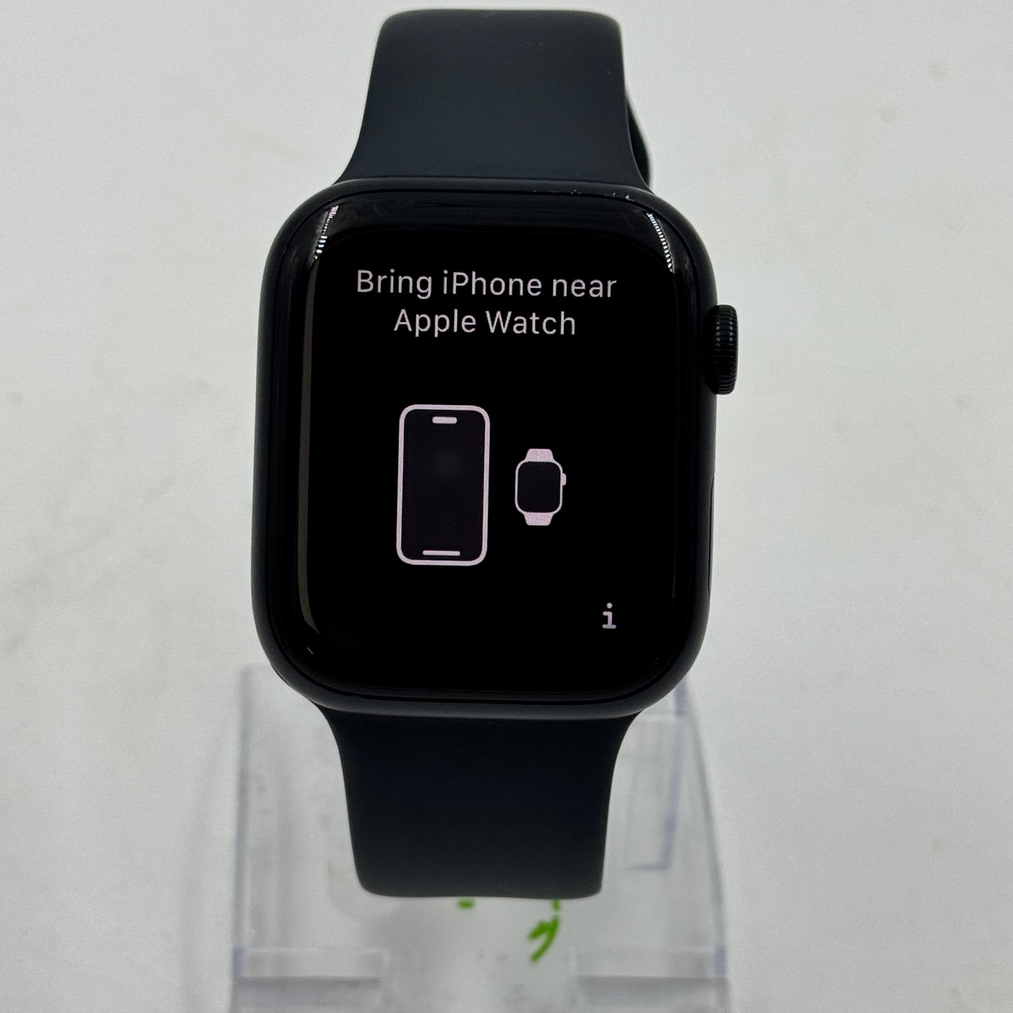 Unlocked Apple Watch Series 9 45MM Black Aluminum Black Sport Band A2984