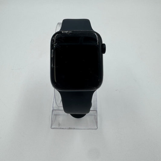 Unlocked Apple Watch SE 1st Gen 44MM Blue Aluminum Black Ocean Band A2727