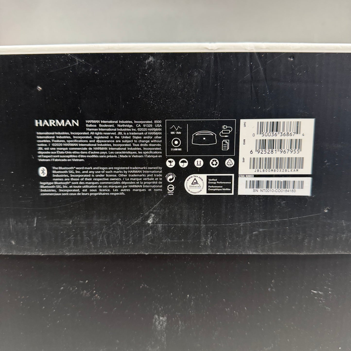 New JBL Boombox 2 Portable Bluetooth Party Speaker Black JBLBOOMBOX2BLKAM