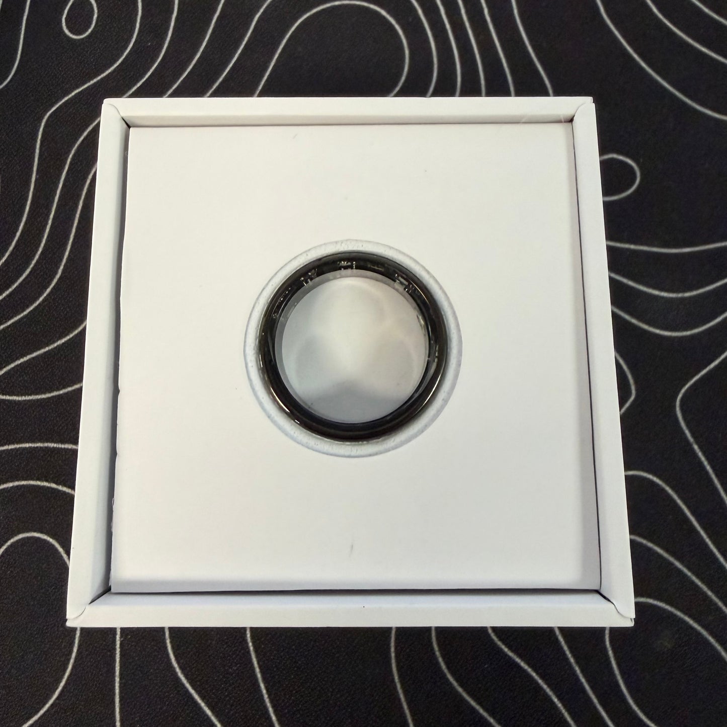 WUZUTECH Herz P1 Smart Ring Midnight Black Size 11