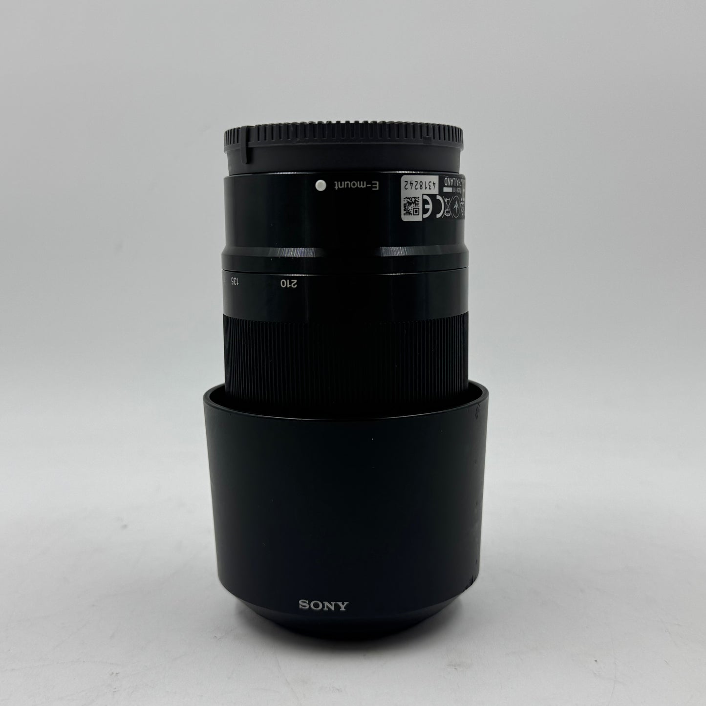 Sony E 55-210mm f/4.5-6.3/55-210 OSS E-Mount Optical Steady Shot Auto Lens