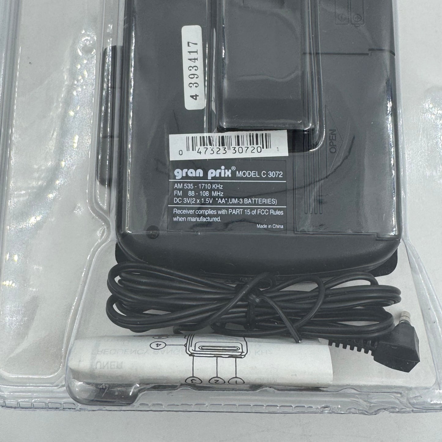 New GPX C3072 Personal Stereo