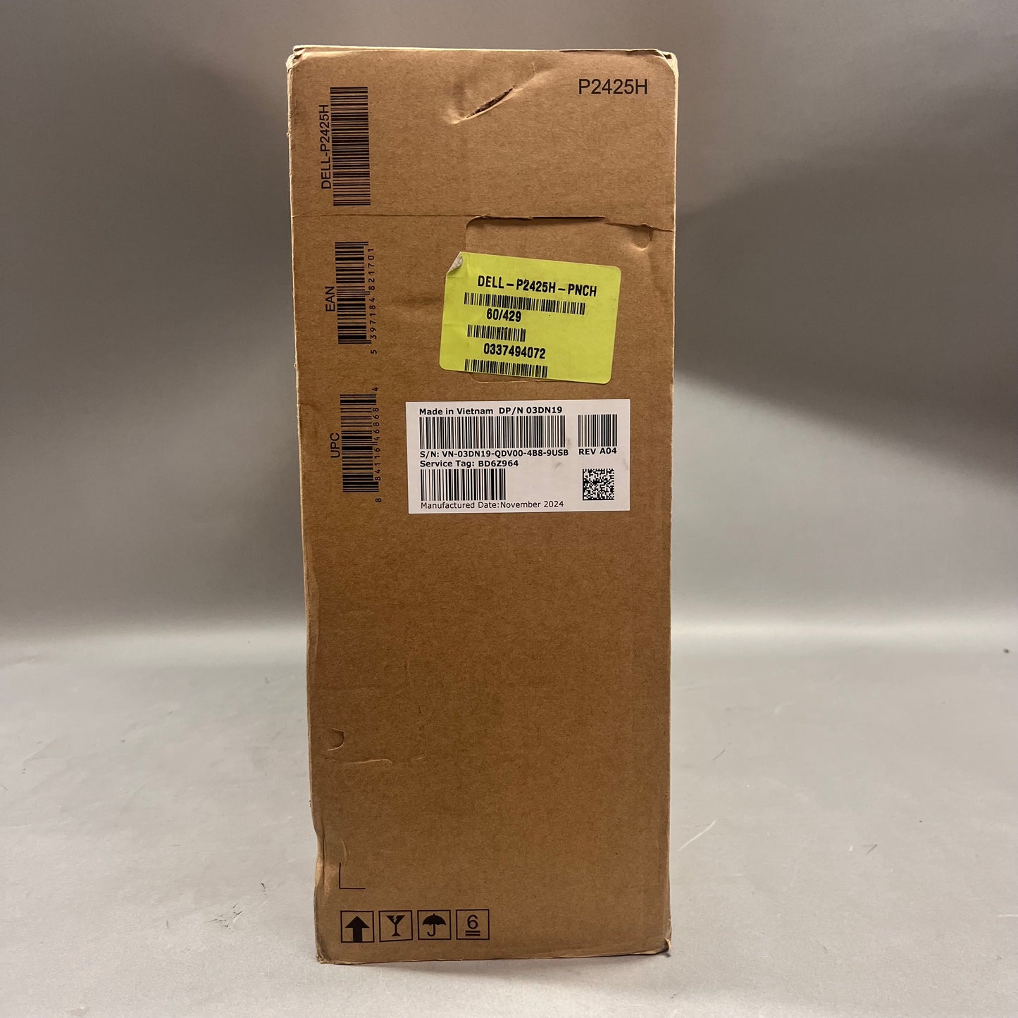 New Dell 16" P2425H FHD IPS 100Hz Display Monitor