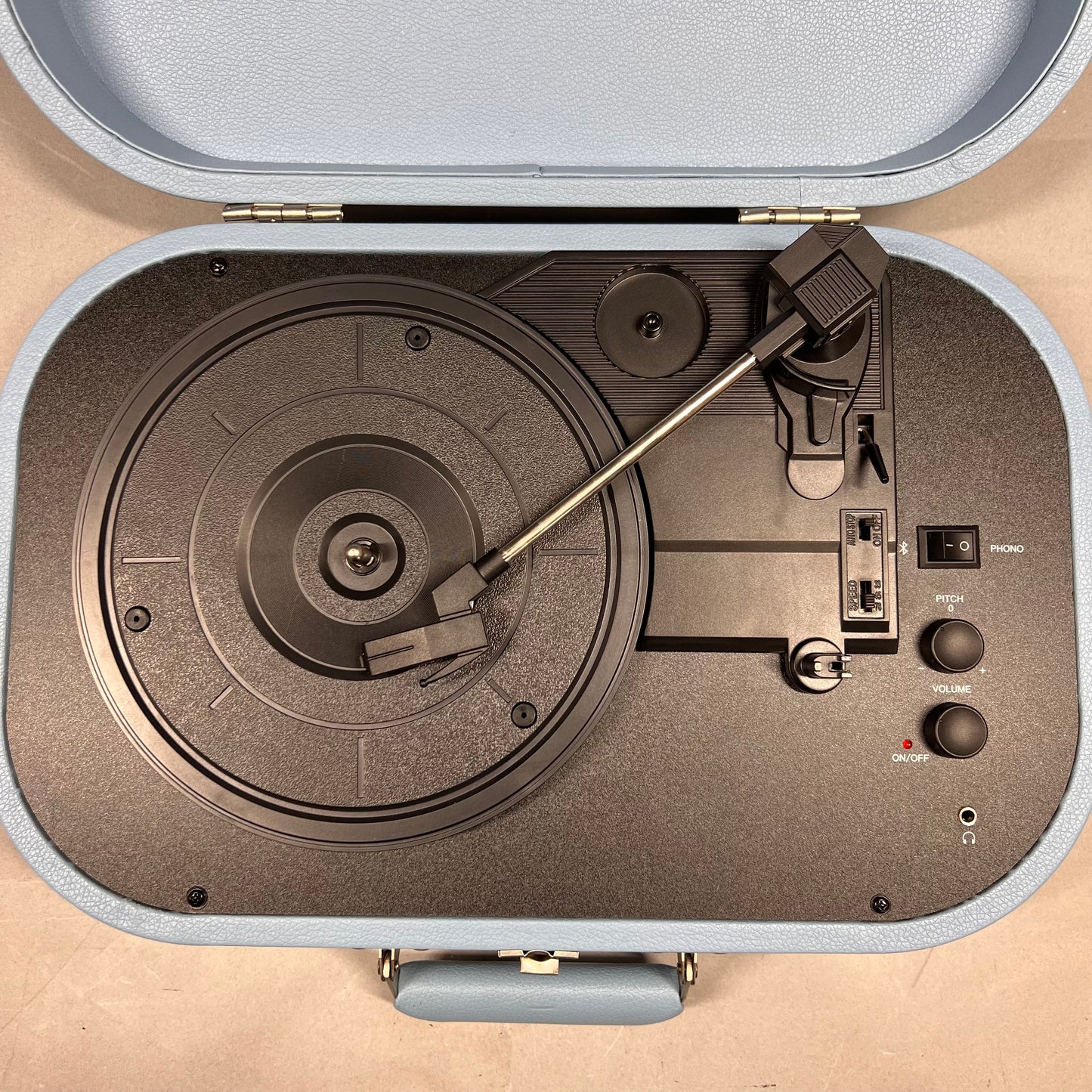 Crosley Discovery Portable Turntable Bluetooth, Wired, AV CR8009A-GLC