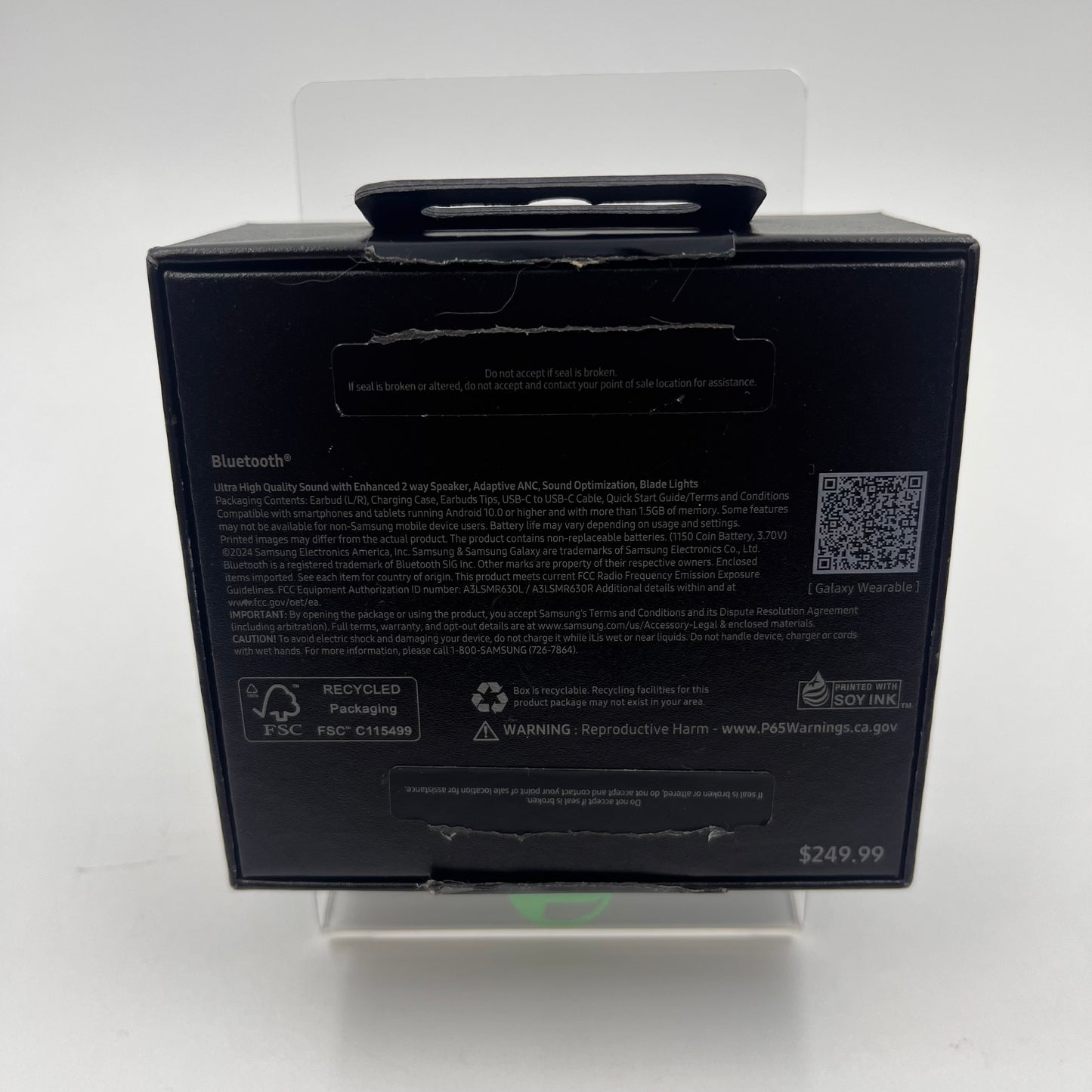 Samsung Galaxy Buds3 Pro SM-R630 Noise Cancelling Wireless Bluetooth Earbuds