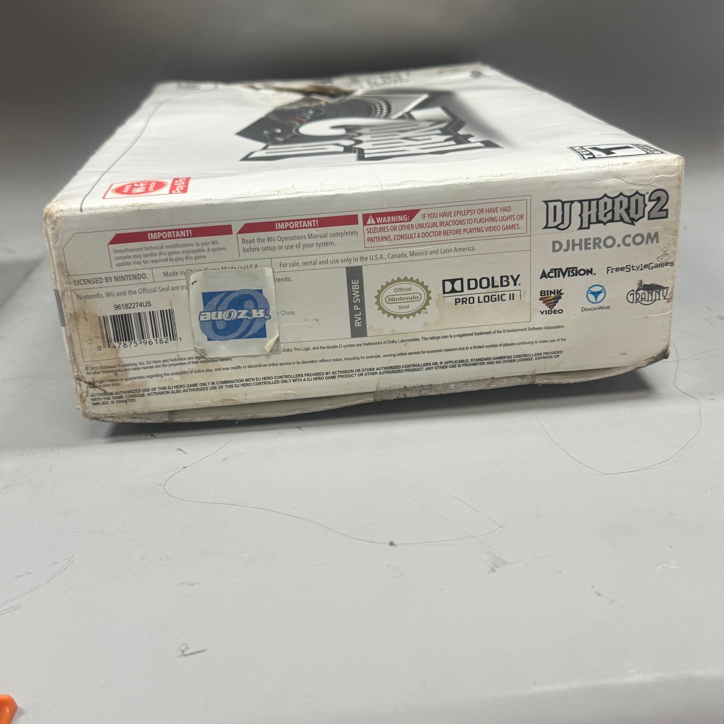 Nintendo Dj Hero silver