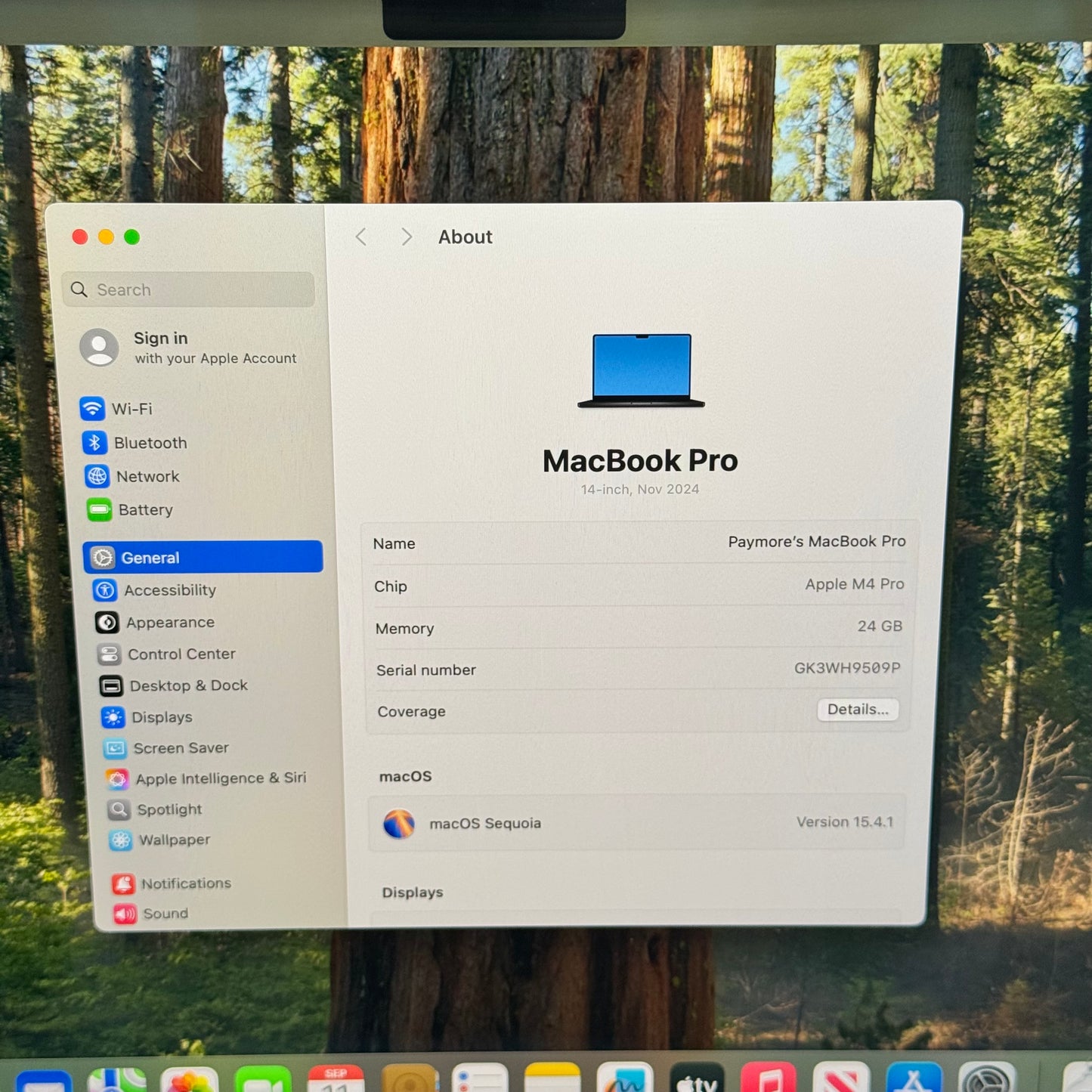2024 Apple MacBook Pro 14" M4 Pro 16C GPU 4.5GHz 24GB RAM 512GB SSD MX2H3LL/A
