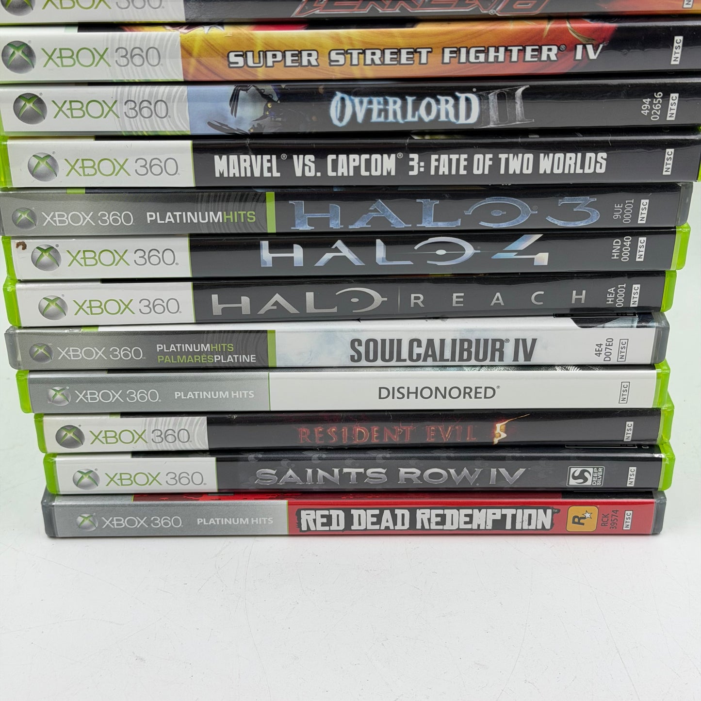 Lot of 20 Microsoft Xbox 360 Games Featuring Platinum Hits