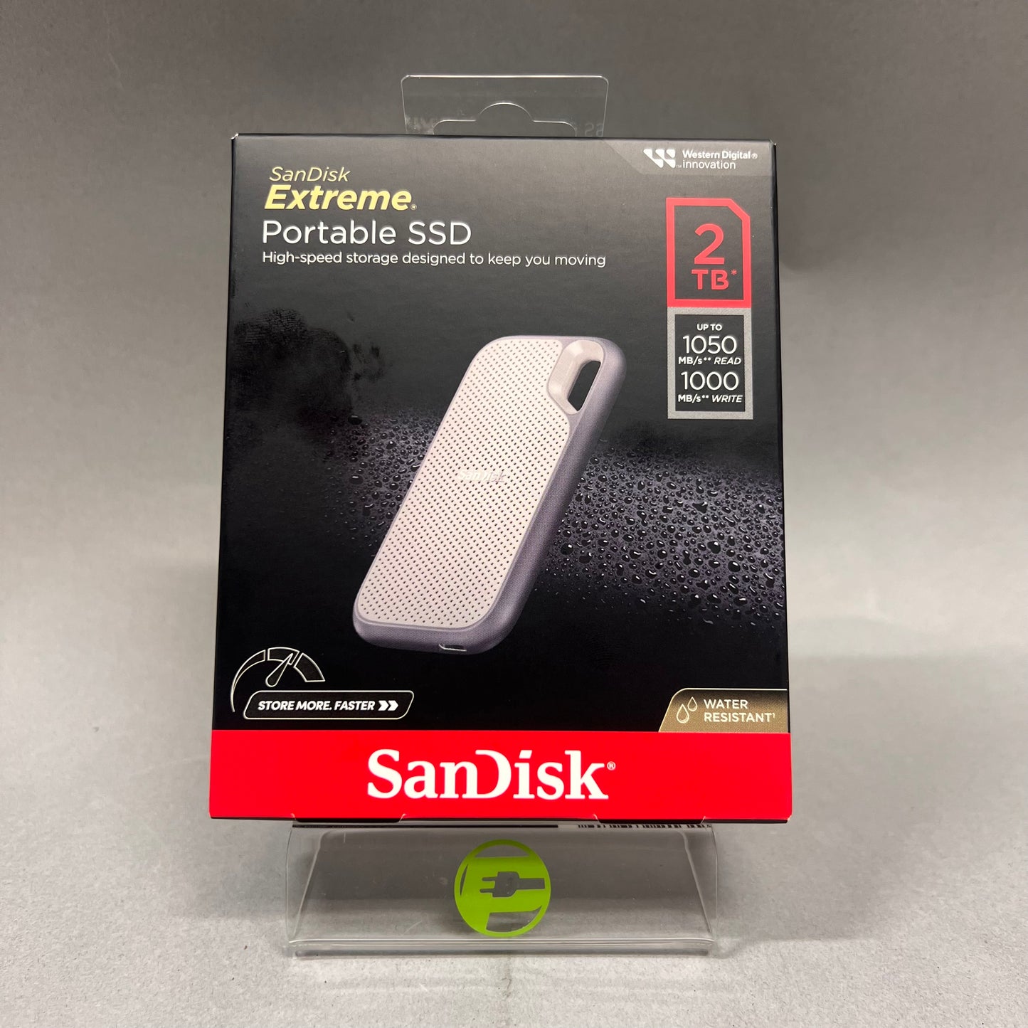 New SanDisk Extreme 2TB Portable SSD Wired P001-004915-AW25