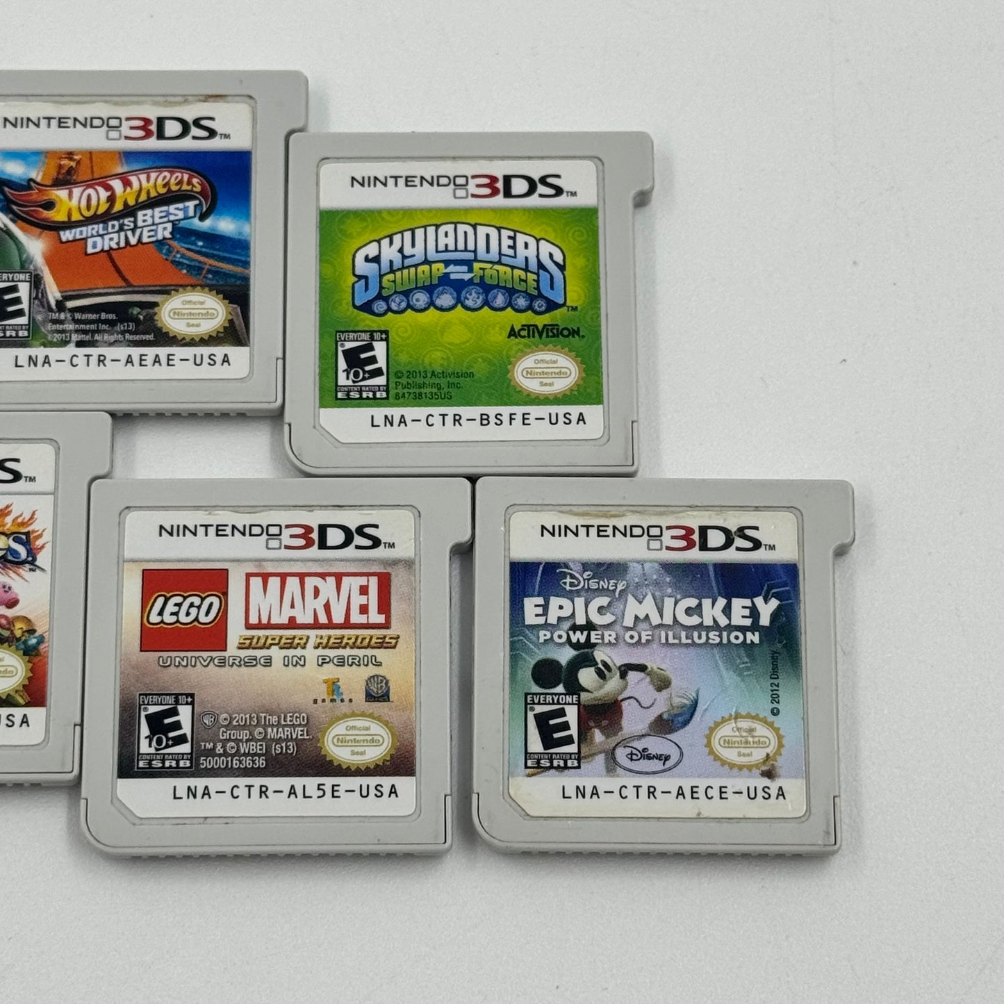 Lot of 7 Nintendo 3DS Games
