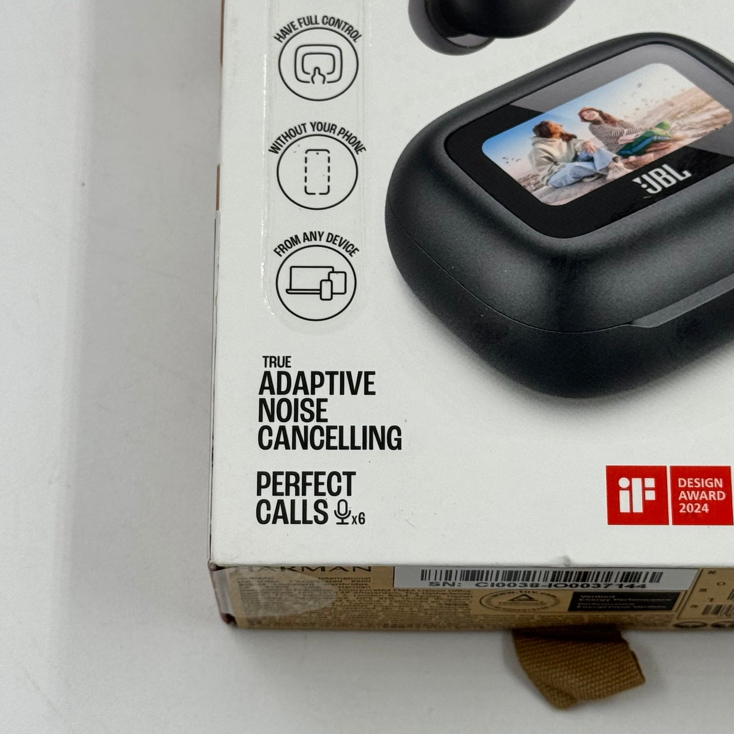 New JBL Live Buds 3 Wireless Active Noise Canceling Earbuds Black