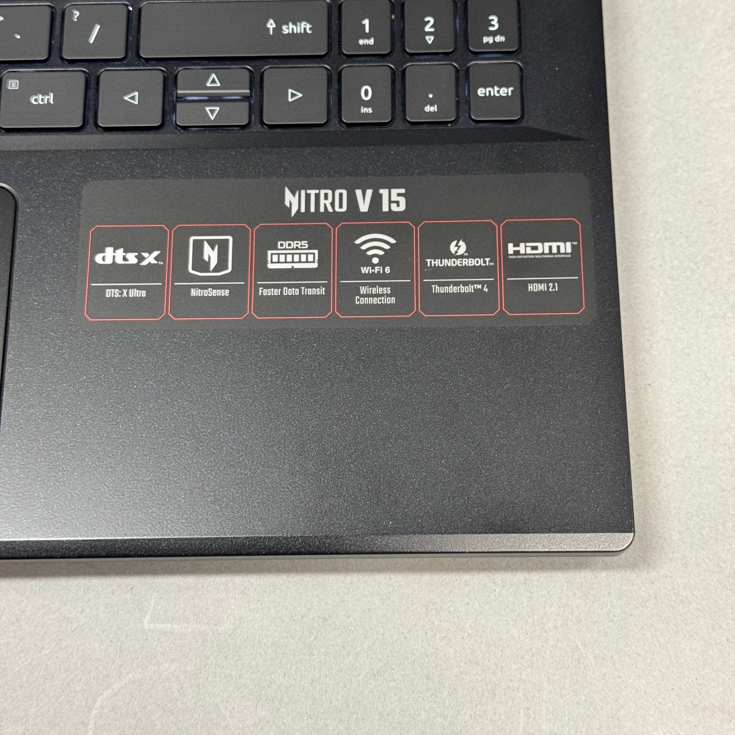Acer Nitro V 15 ANV15-51-54UL 15.6" i5-13420H 2.10GHz 32GB RAM 512GB SSD 1TB SSD GeForce RTX 3050