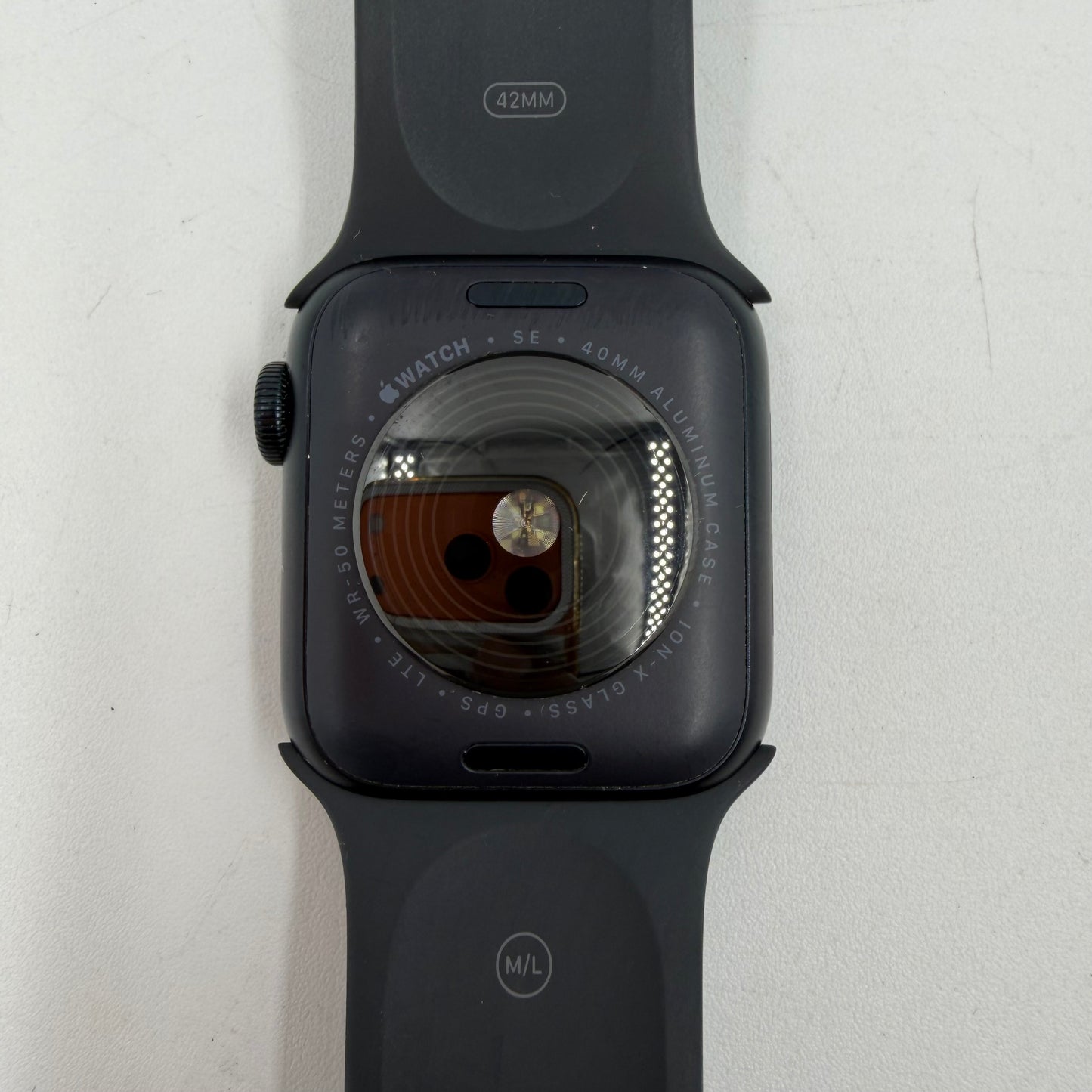 Unlocked Apple Watch SE 2nd Gen 40MM Midnight Aluminum Black Solo Loop MRG63LL/A