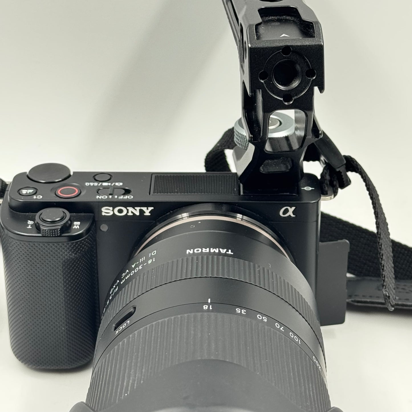 Sony Alpha ZV-E10 24MP Mirrorless Digital Camera w/Tamron 18-300mm F/3.5-6.3 Di III-A VC VXD