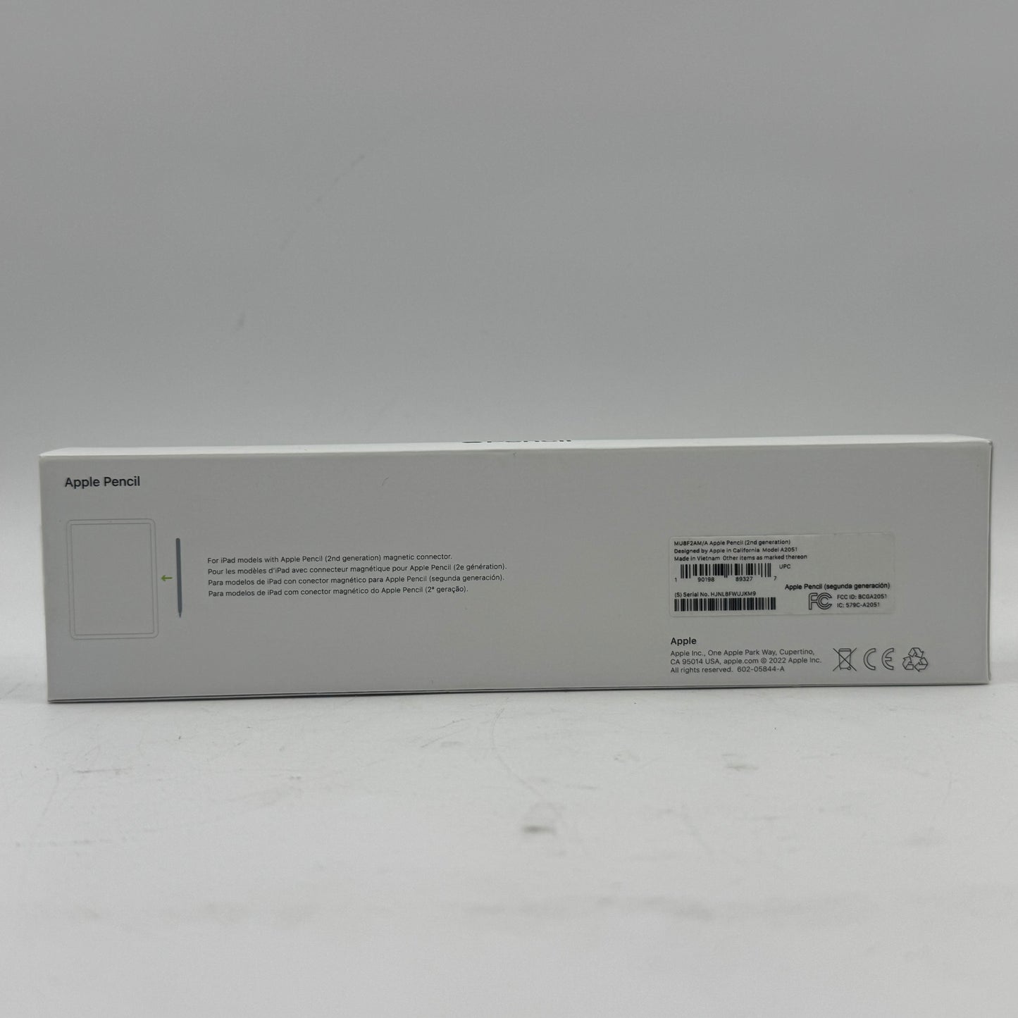 Apple Pencil 2nd Gen A2051