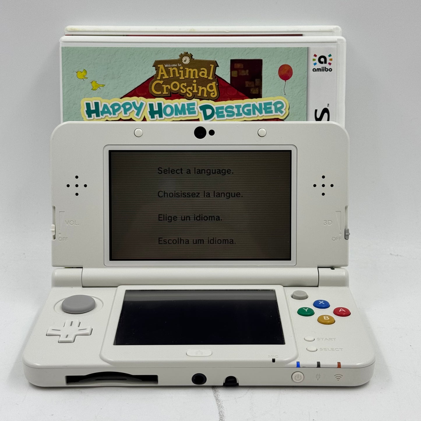 Nintendo New 3DS Handheld Game Console KTR-001 Animal Crossing Happy Home