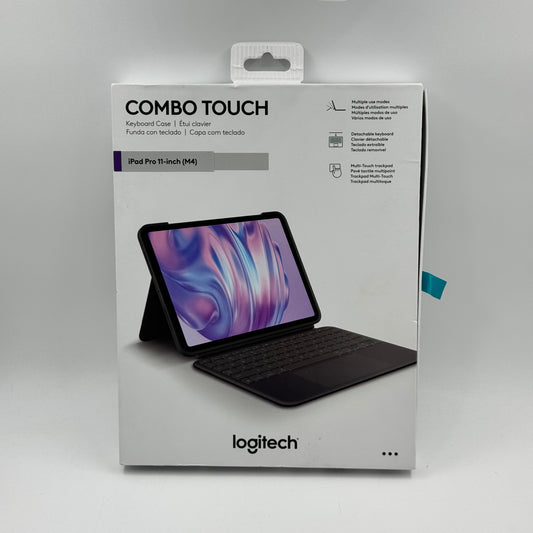 New Logtiech Combo Touch for iPad Pro 11-inch(M4) iPad Accessory 920-013304