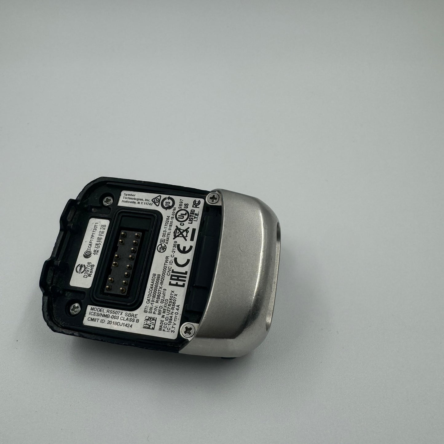 Zebra RS507X Ring Barcode Scanner IM20000TWR No Battery
