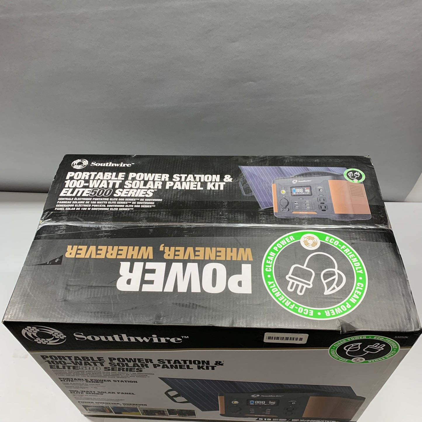 New Southwire Portable Power Station Elite 500 Series Portable Generator 53252K