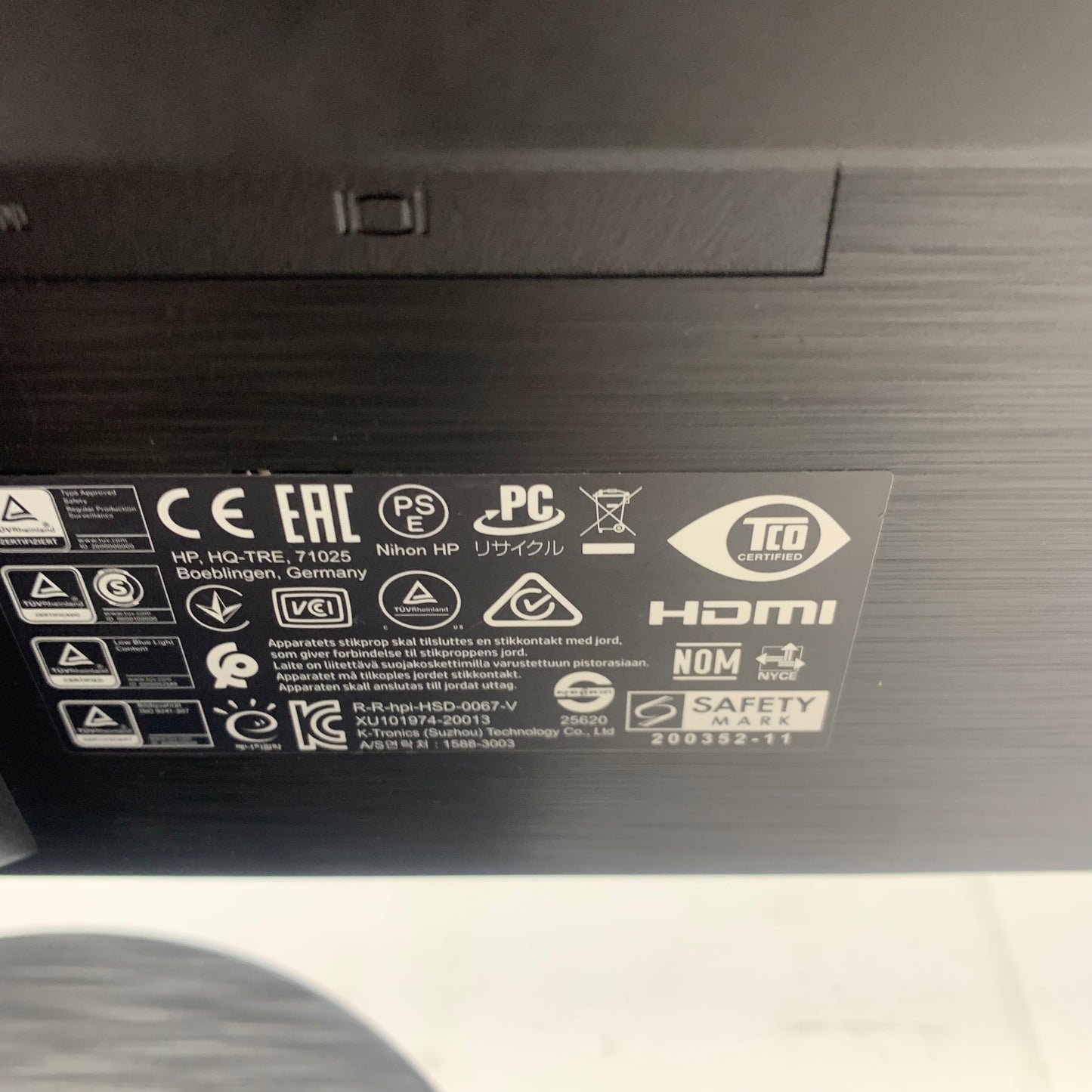 HP 24" V24 FHD LED 75Hz LED Monitor