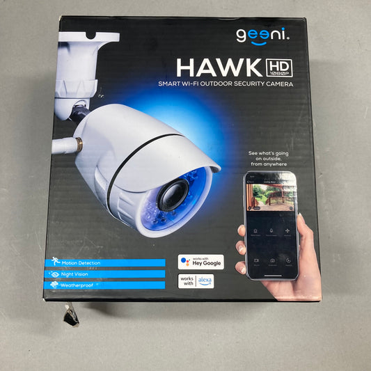 Geeni Hawk Smart WI-FI OutDoor Security Camera