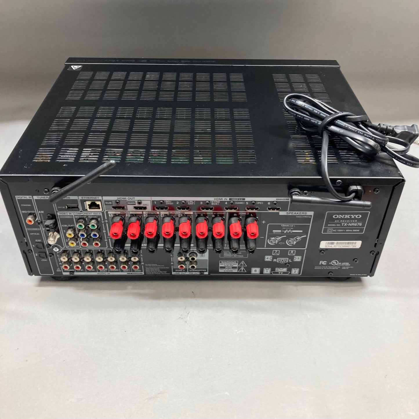 Onkyo TX-NR676 AV Receiver