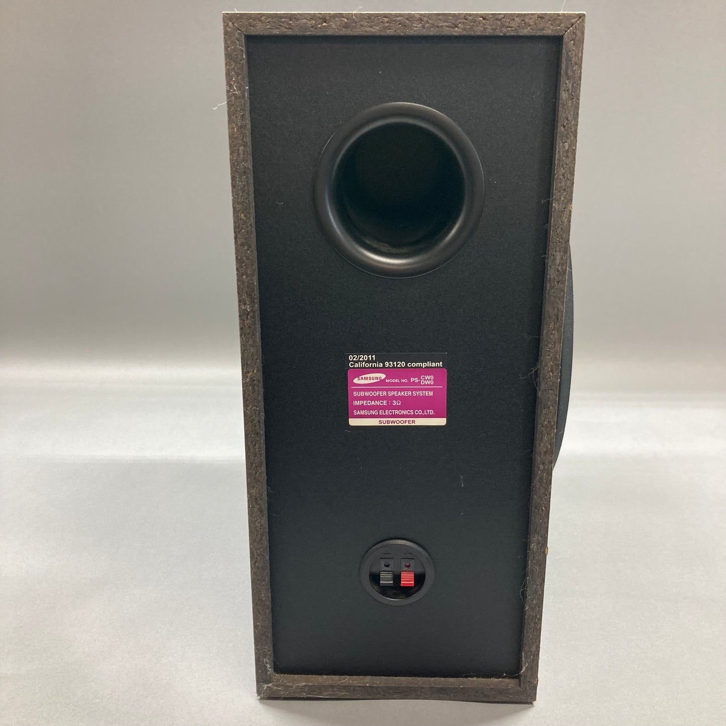 Samsung PS-CW0DW0 Speaker System Black