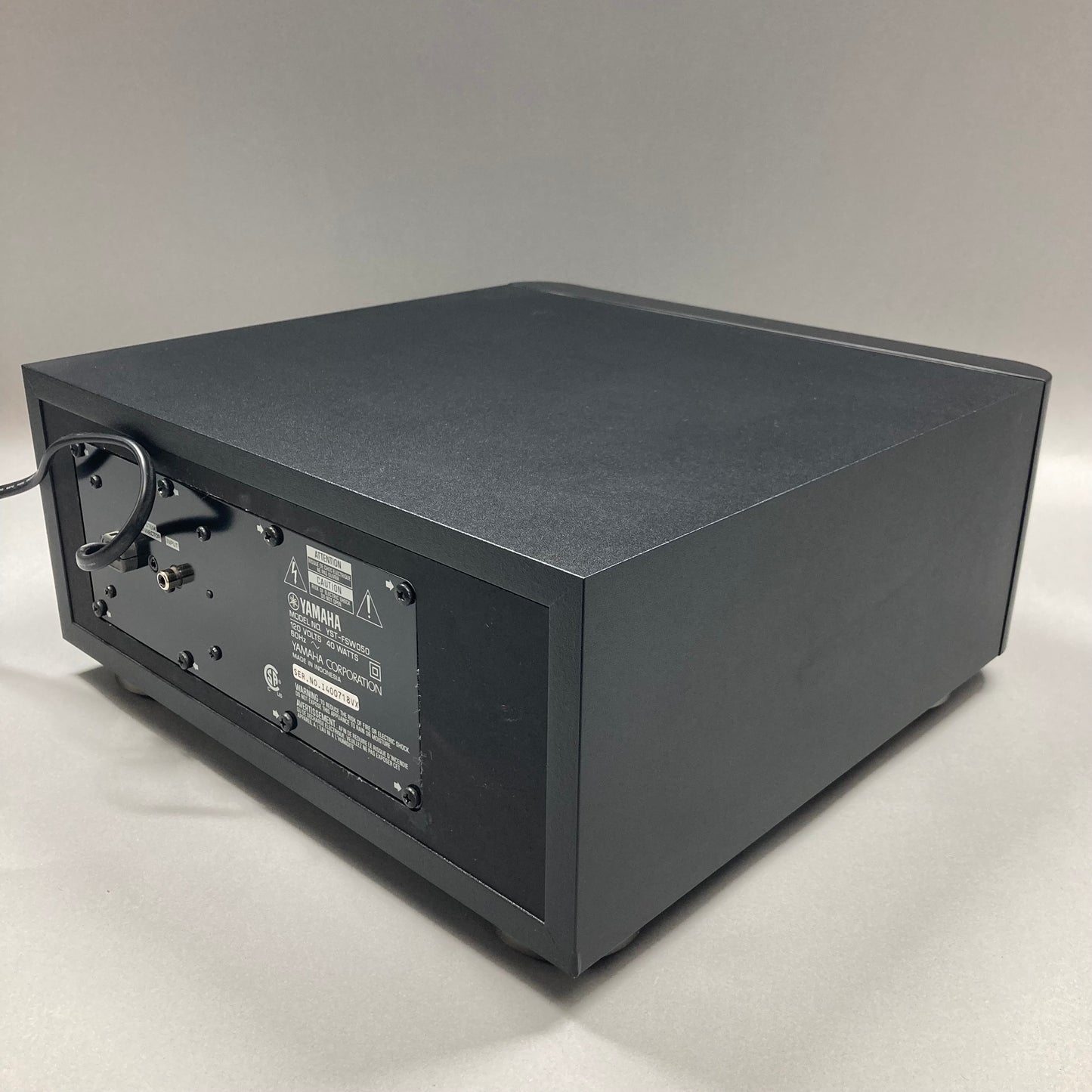 Yamaha YST-FSW050 Subwoofer Black