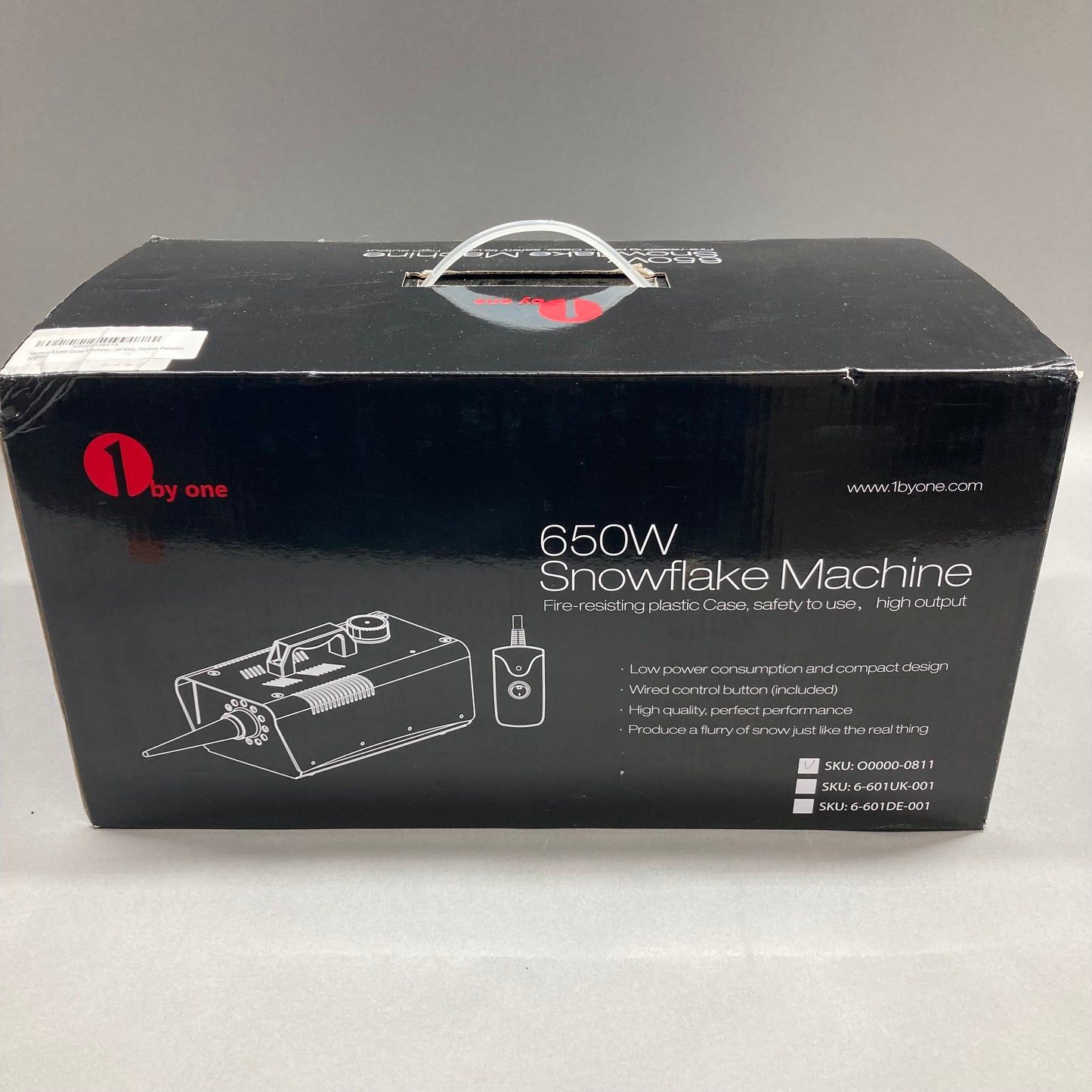 New 1 By One 650W Snowflake Machine