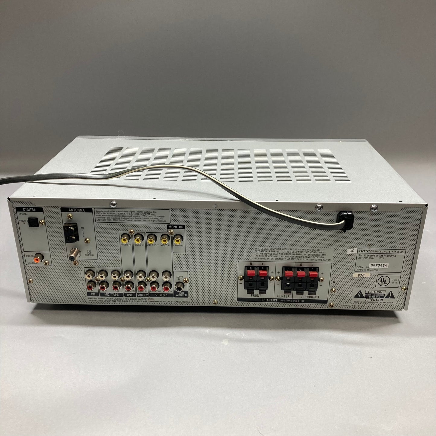 Sony HT-DDW650 Home Speaker System Gray