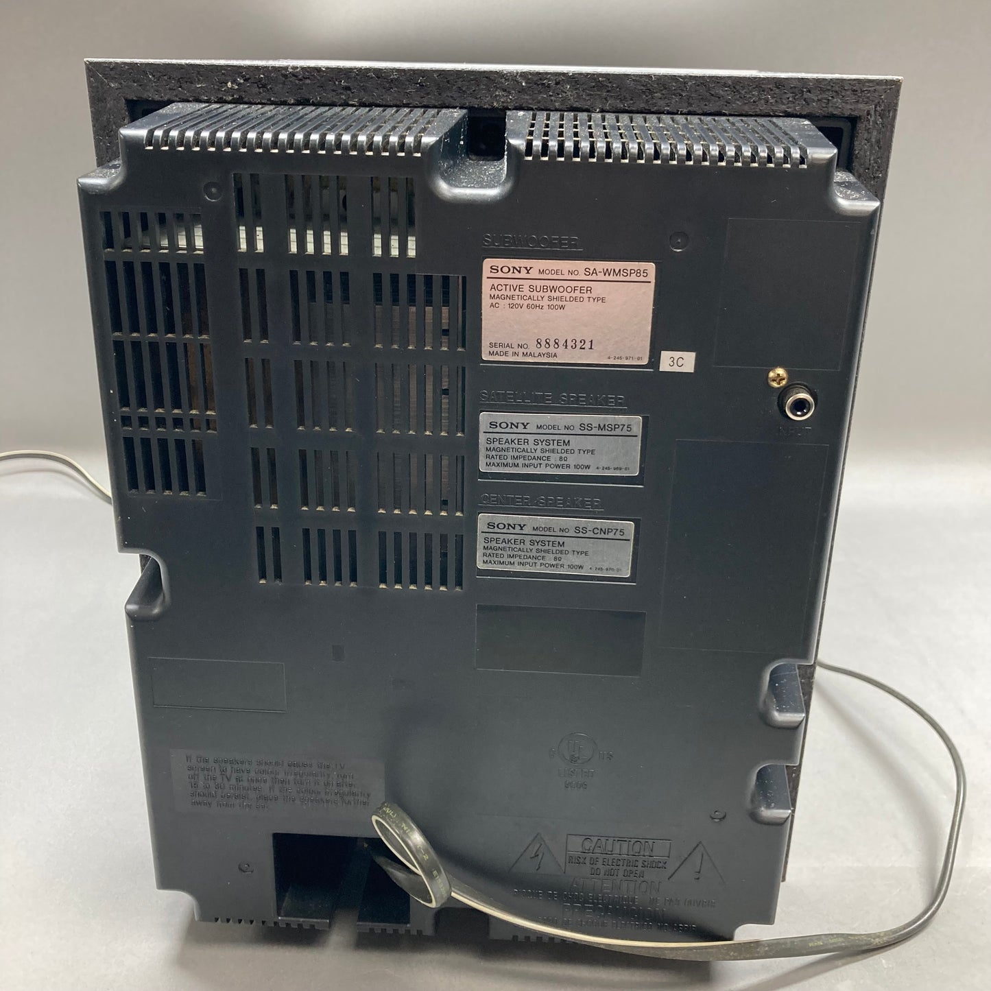 Sony HT-DDW650 Home Speaker System Gray