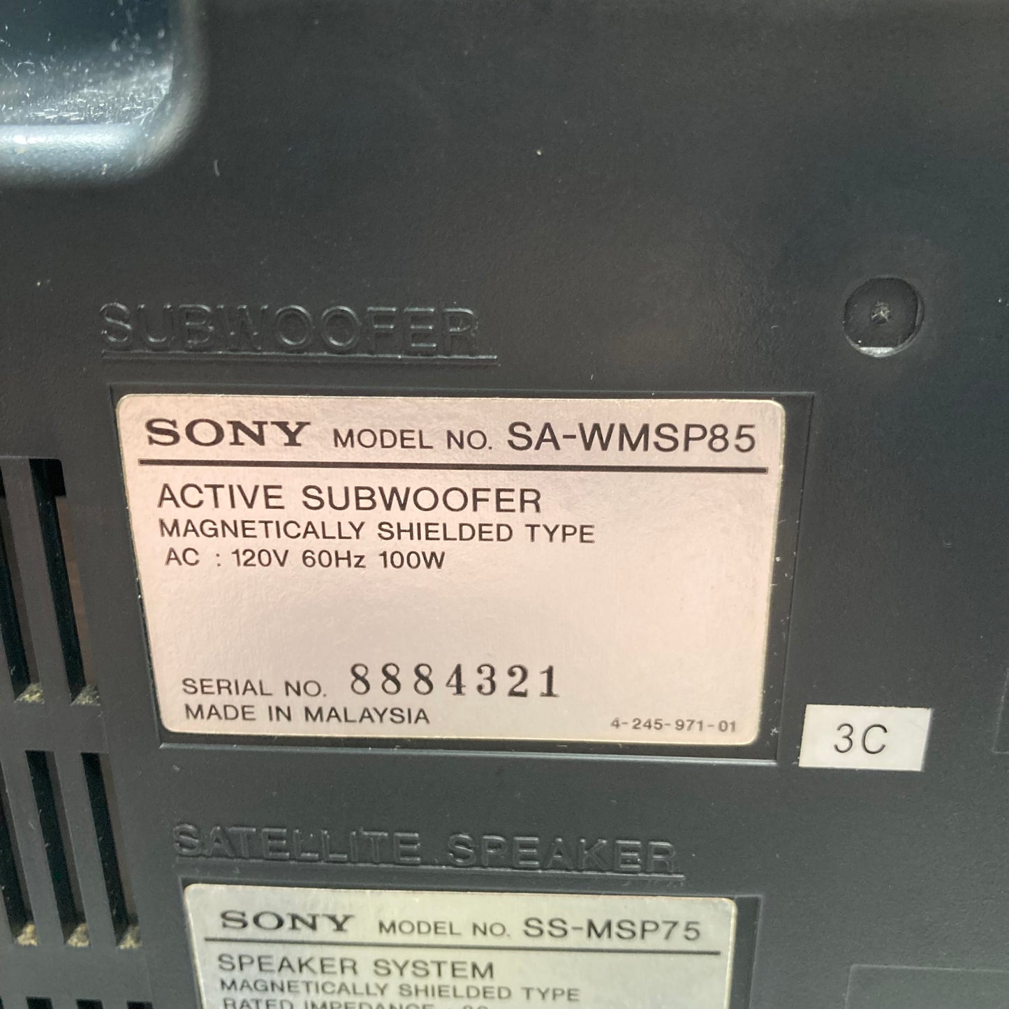 Sony HT-DDW650 Home Speaker System Gray