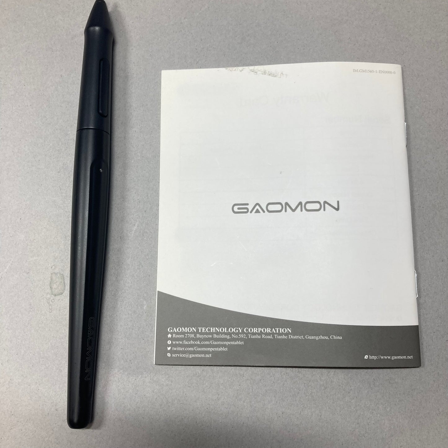 Gaomon Graphics IPS Pen Display Black PD1560