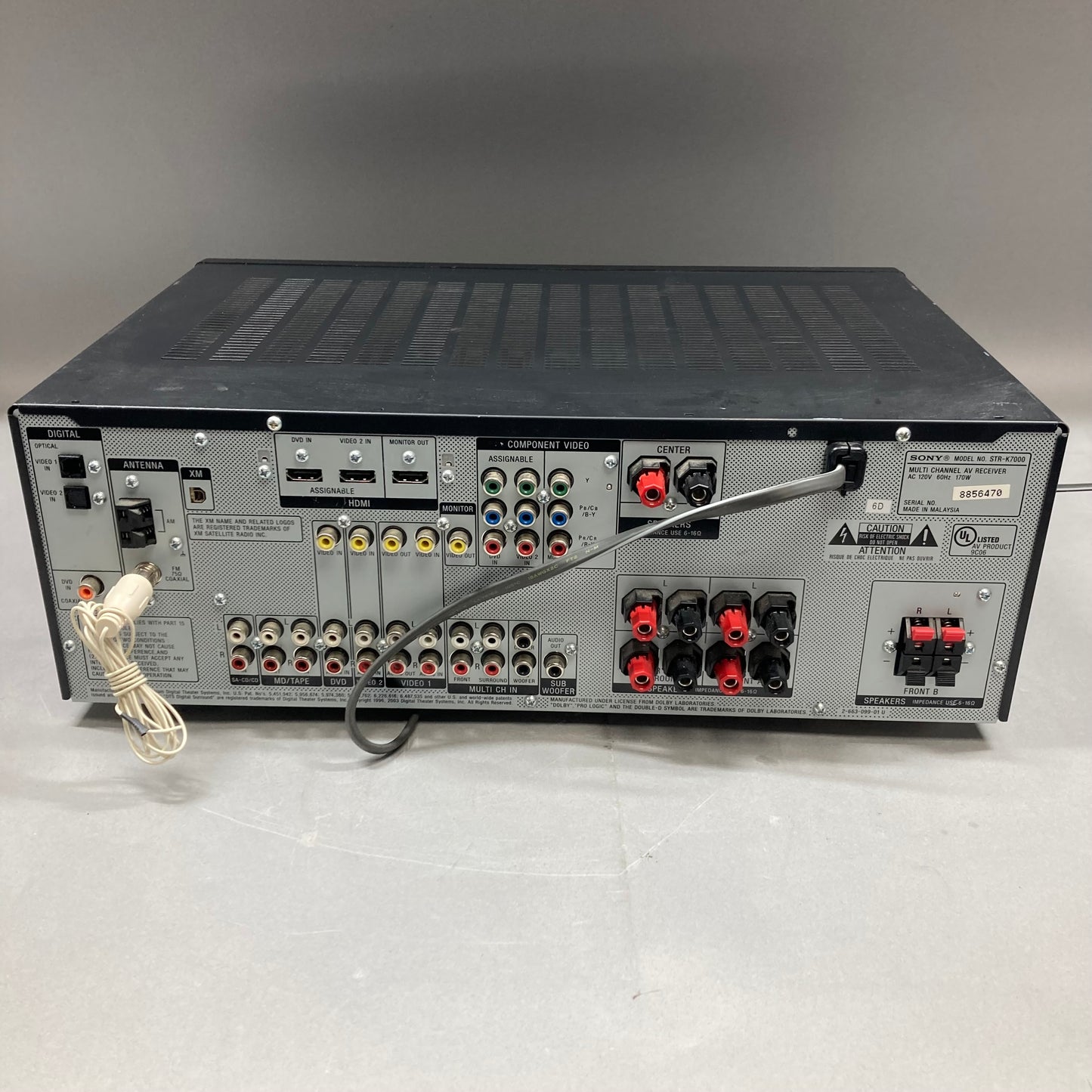 Sony STR-K7000 Av Receiver