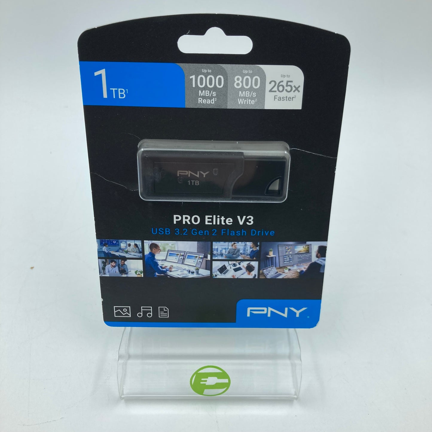 New PNY Portable PRO Elite V3 1TB External External SSD P-FD1TBPROV3-GE