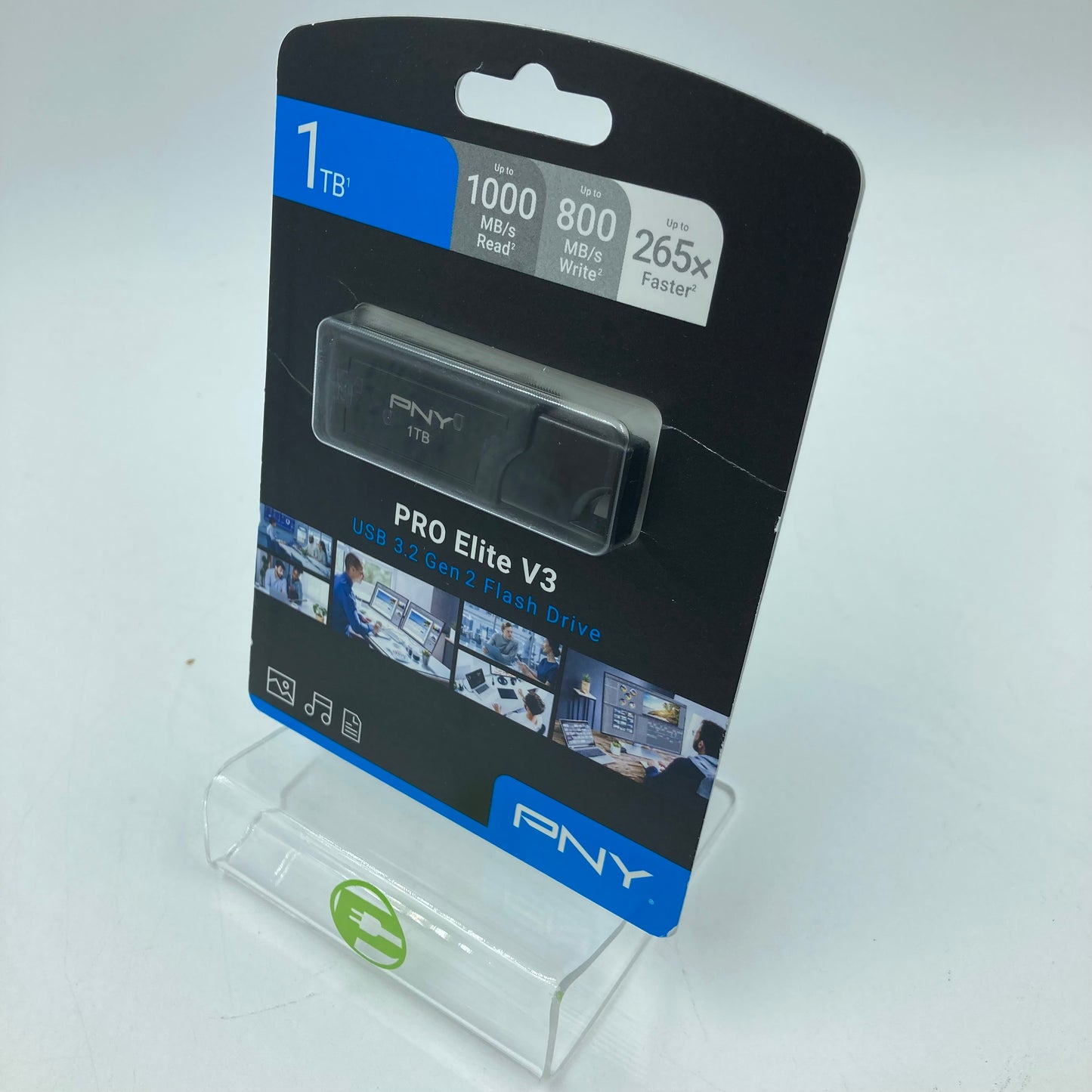New PNY Portable PRO Elite V3 1TB External External SSD P-FD1TBPROV3-GE