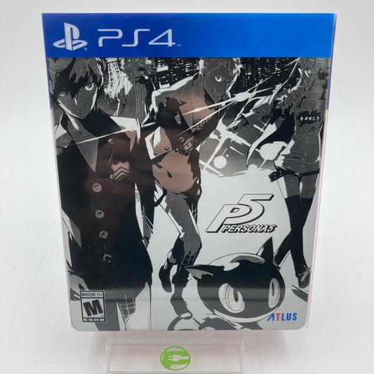 P5 Persona 5 SteelBook Edition (Sony PlayStation 4 PS4, 2016)