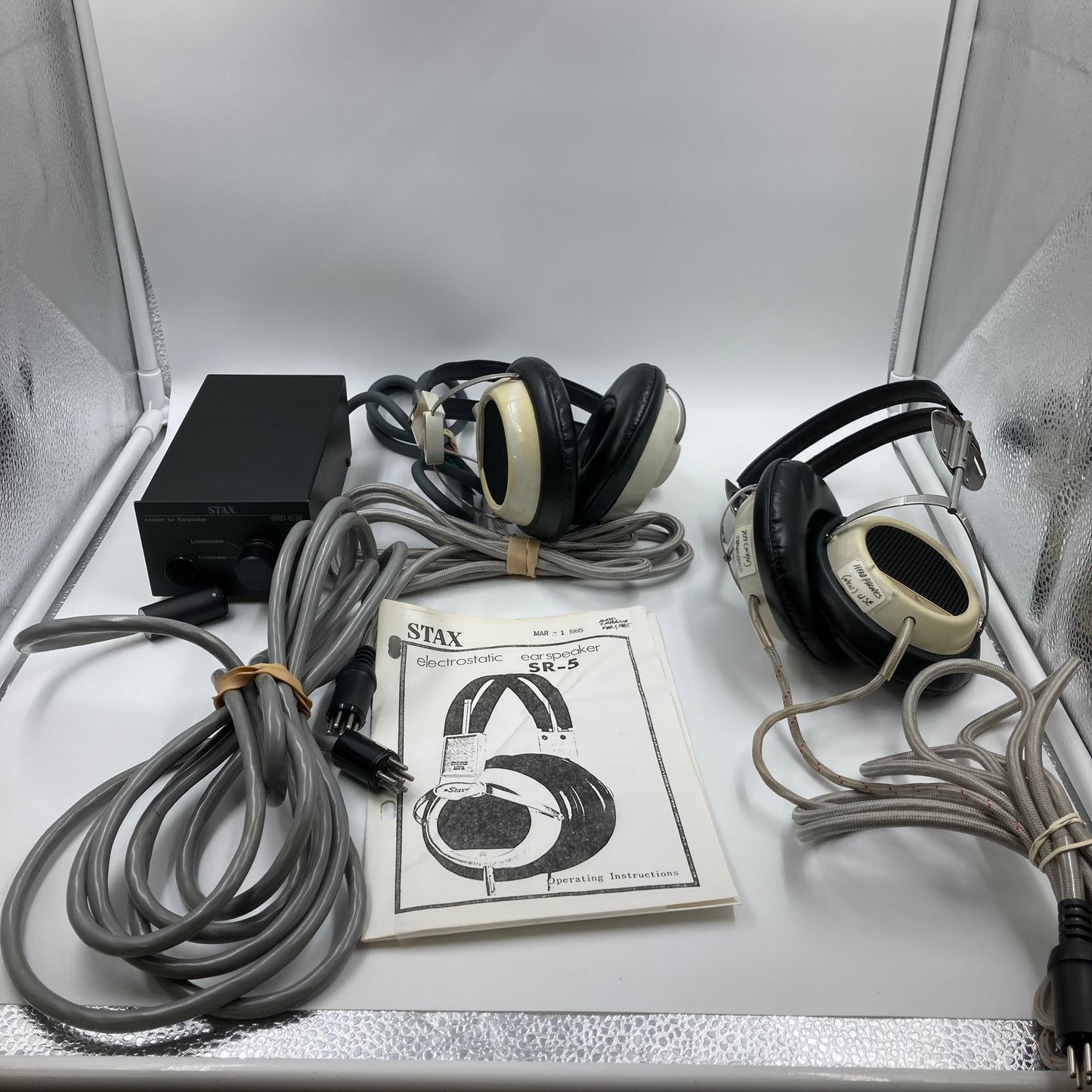 Stax SRD-6/SB Electrostatic Ear Speaker Black