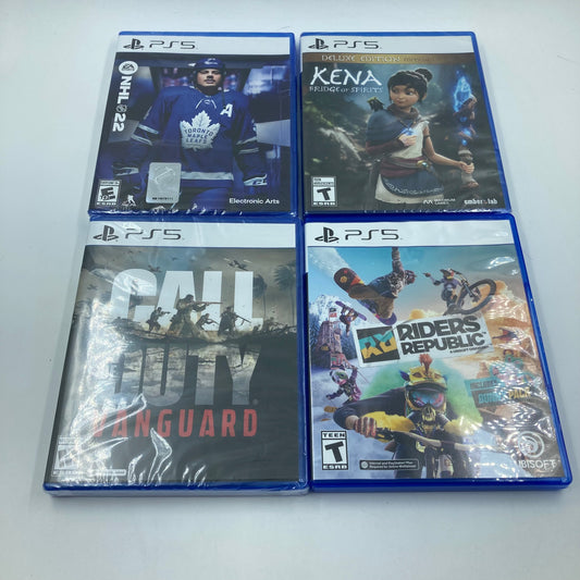 New Lot of 4 Sony Games
