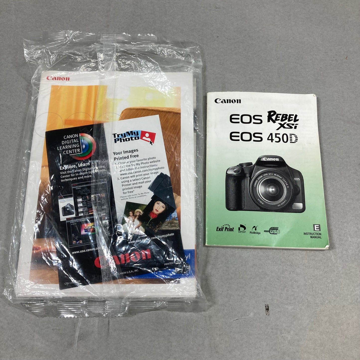Canon EOS Rebel XSi 12.2MP Digital SLR DSLR Camera