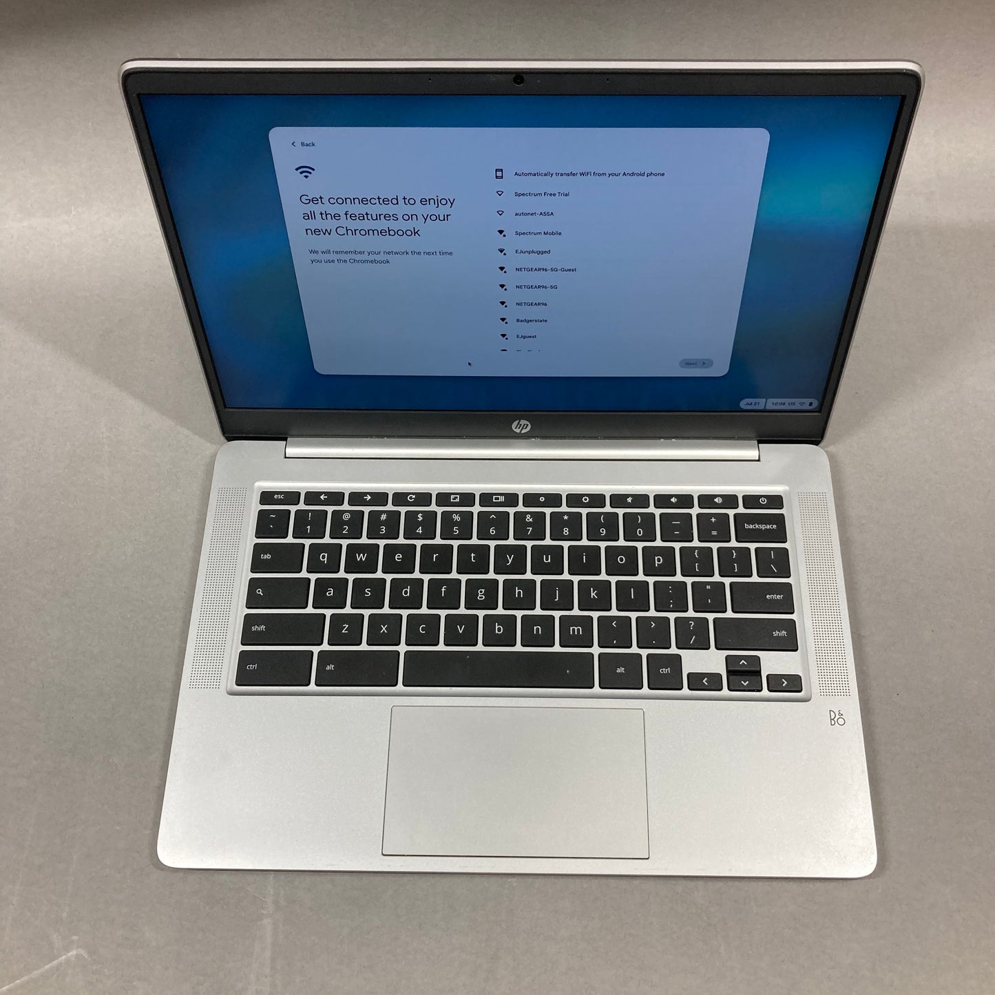 HP Chromebook 14-A-NA0023D 14" Celeron N4000 2.6GHz 4GB RAM 64GB